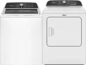 Side by Side Washer & Dryer Set