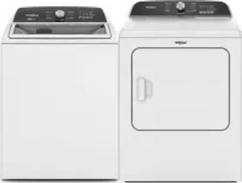 Side by Side Washer & Dryer Set