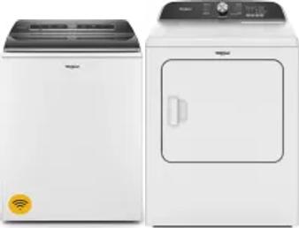 Side by Side Washer & Dryer Set
