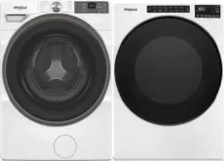 Side by Side Washer & Dryer Set