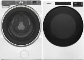 Side by Side Washer & Dryer Set