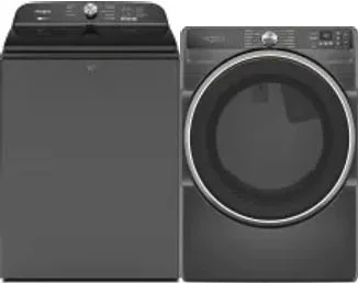 Side by Side Washer & Dryer Set