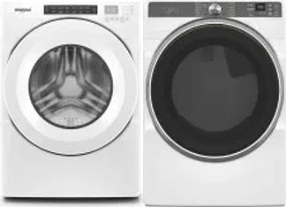 Side by Side Washer & Dryer Set