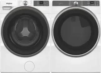 Side by Side Washer & Dryer Set