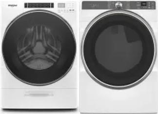 Side by Side Washer & Dryer Set