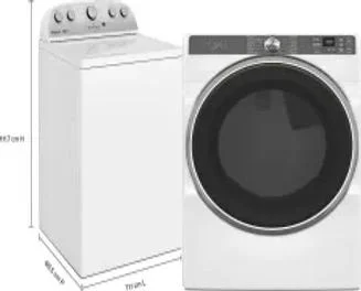 Side by Side Washer & Dryer Set