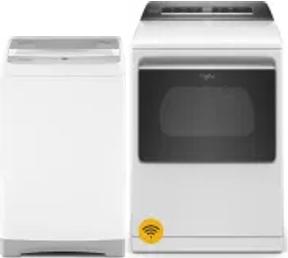 Side by Side Washer & Dryer Set