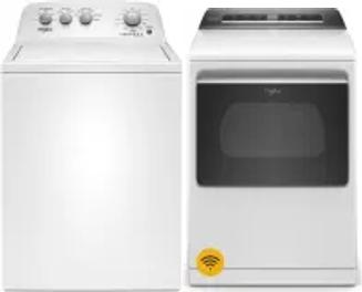 Side by Side Washer & Dryer Set