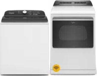 Side by Side Washer & Dryer Set