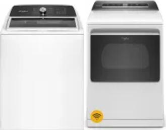 Side by Side Washer & Dryer Set