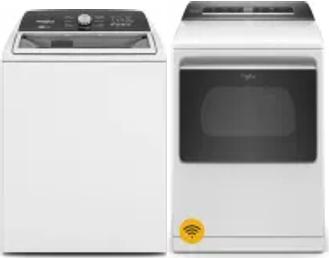 Side by Side Washer & Dryer Set