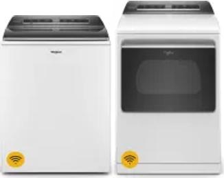 Side by Side Washer & Dryer Set