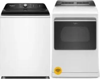 Side by Side Washer & Dryer Set
