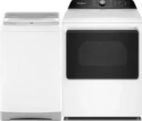 Side by Side Washer & Dryer Set