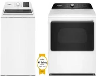 Side by Side Washer & Dryer Set