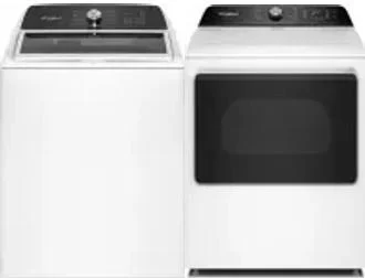 Side by Side Washer & Dryer Set