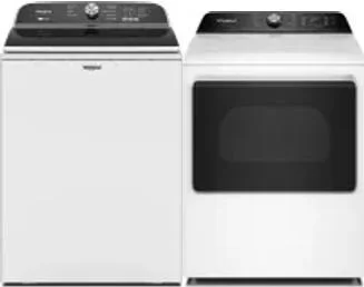 Side by Side Washer & Dryer Set