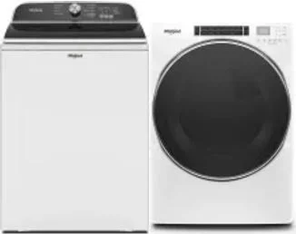 Side by Side Washer & Dryer Set