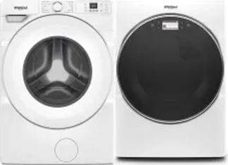 Side by Side Washer & Dryer Set