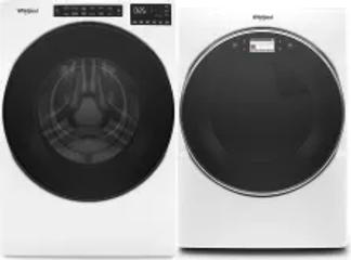 Side by Side Washer & Dryer Set