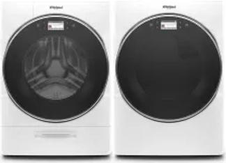 Side by Side Washer & Dryer Set