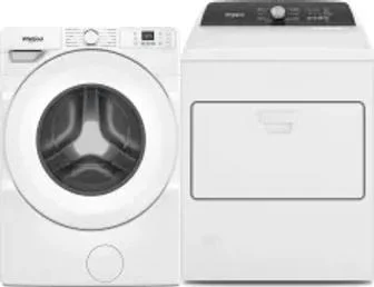 Side by Side Washer & Dryer Set