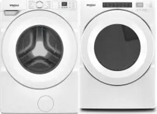 Side by Side Washer & Dryer Set