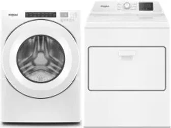 Side by Side Washer & Dryer Set