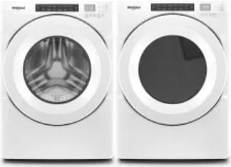 Side by Side Washer & Dryer Set