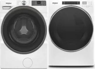 Side by Side Washer & Dryer Set
