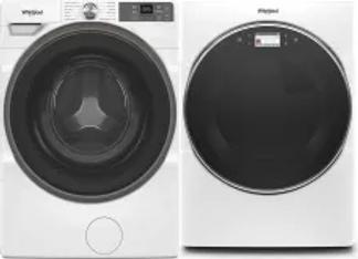 Side by Side Washer & Dryer Set