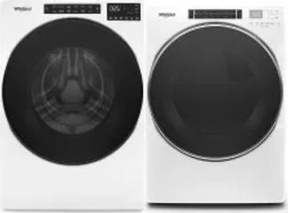 Side by Side Washer & Dryer Set