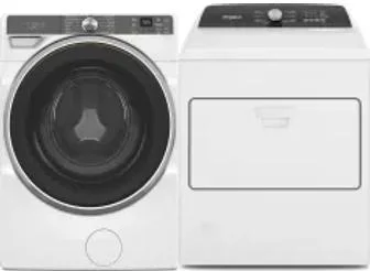 Side by Side Washer & Dryer Set
