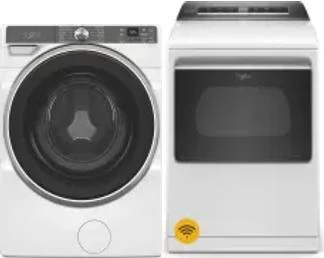 Side by Side Washer & Dryer Set