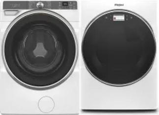 Side by Side Washer & Dryer Set