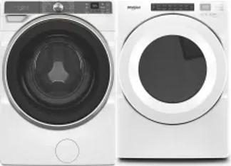 Side by Side Washer & Dryer Set