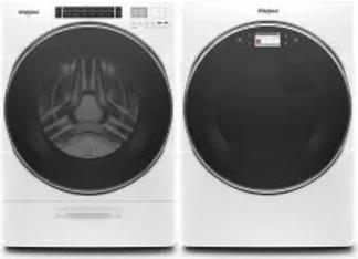 Side by Side Washer & Dryer Set
