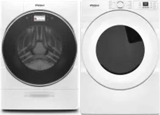 Side by Side Washer & Dryer Set