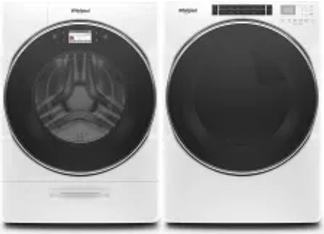 Side by Side Washer & Dryer Set