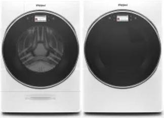 Side by Side Washer & Dryer Set