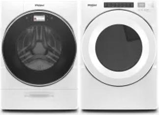 Side by Side Washer & Dryer Set