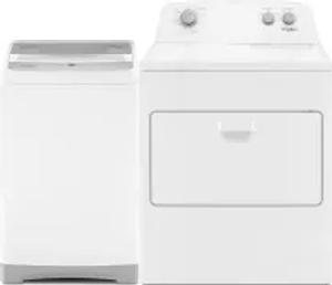 Side by Side Washer & Dryer Set