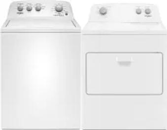 Side by Side Washer & Dryer Set