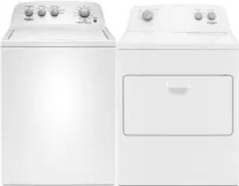 Side by Side Washer & Dryer Set