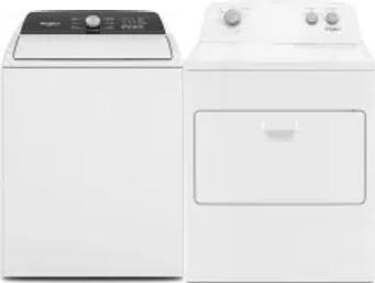 Side by Side Washer & Dryer Set