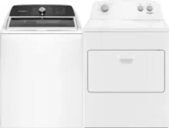 Side by Side Washer & Dryer Set