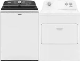 Side by Side Washer & Dryer Set