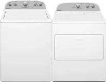 Side by Side Washer & Dryer Set