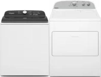 Side by Side Washer & Dryer Set