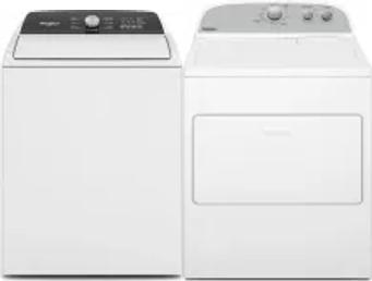 Side by Side Washer & Dryer Set